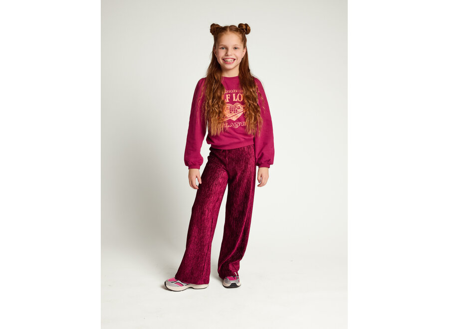 Little sweater Ruby red