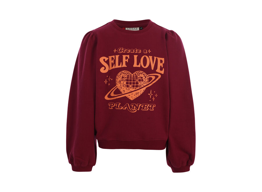 Little sweater Ruby red