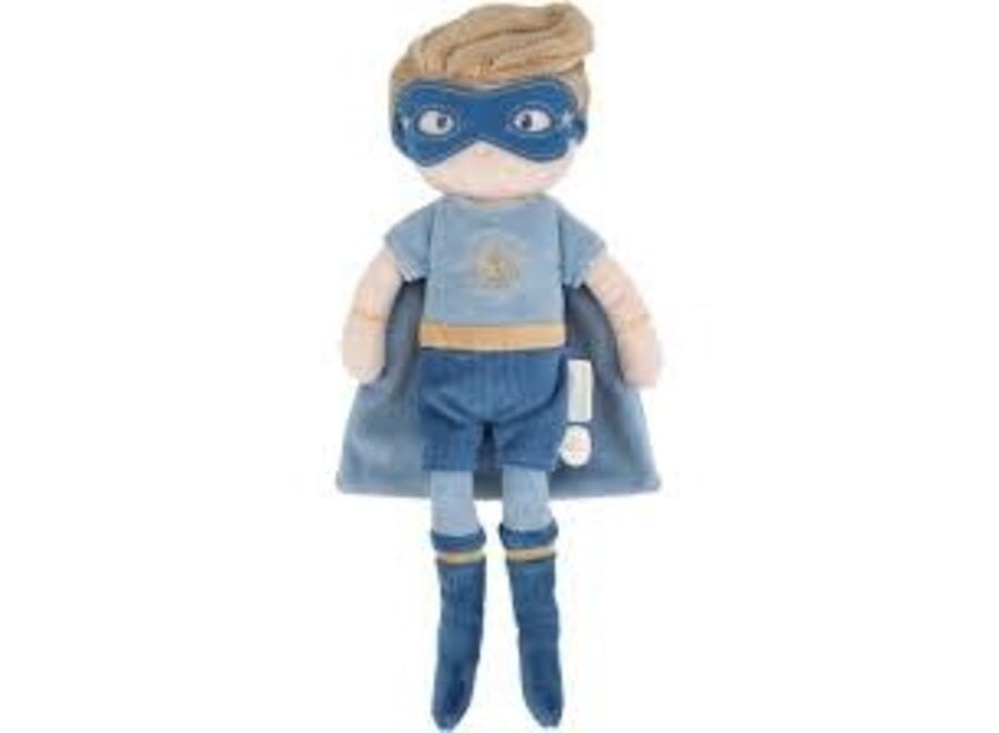 Knuffelpop super hero Jim 35cm GRS