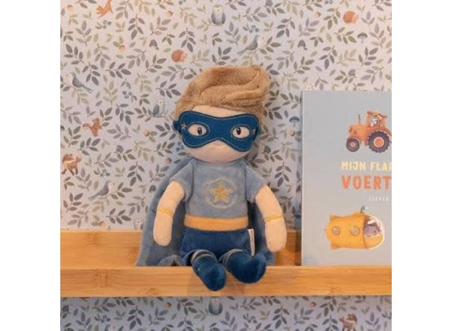 Knuffelpop super hero Jim 35cm GRS