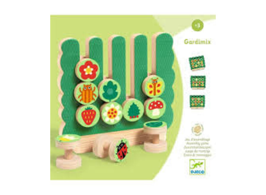 Houten Leerspel Gardimix 3+
