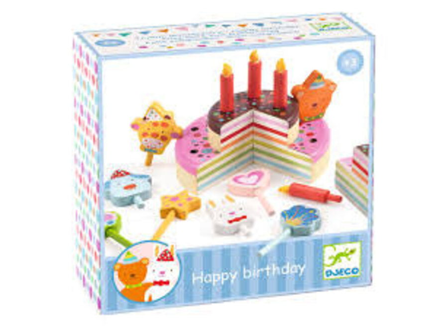 Happy Birthday - verjaardagstaart