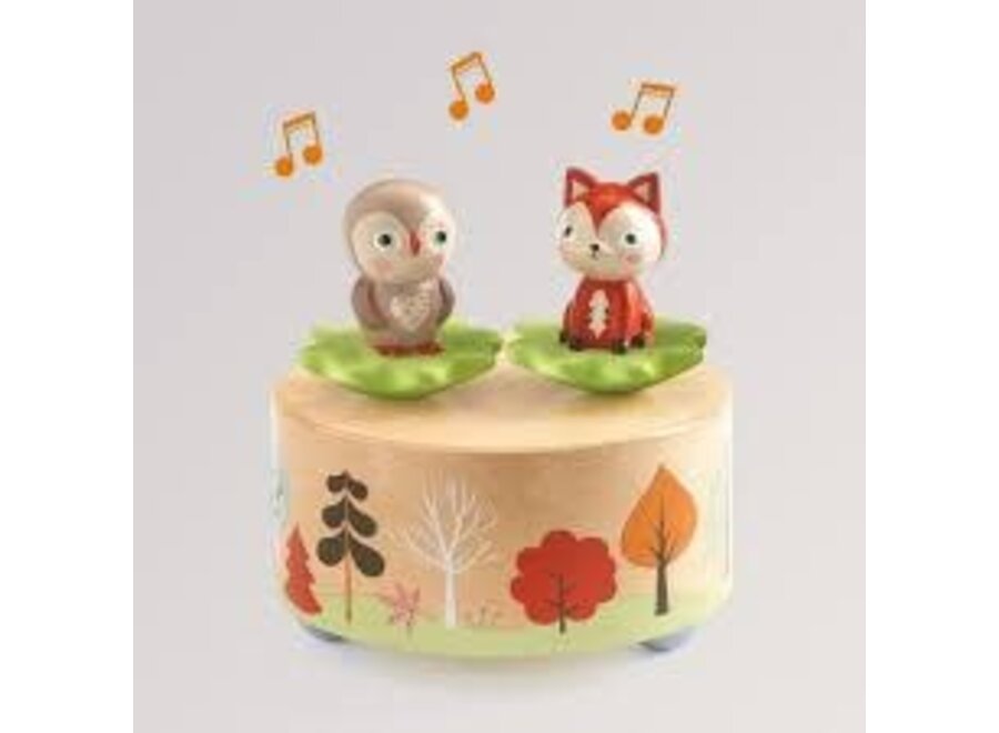 muziekdoosje melody of the woods