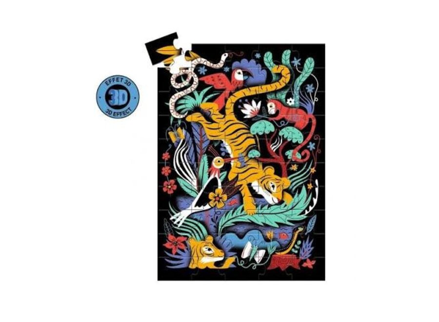 puzzel The Tiger Leap 3D FSC karton