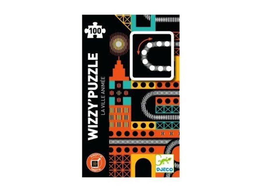 Puzzel Magische  The lively city