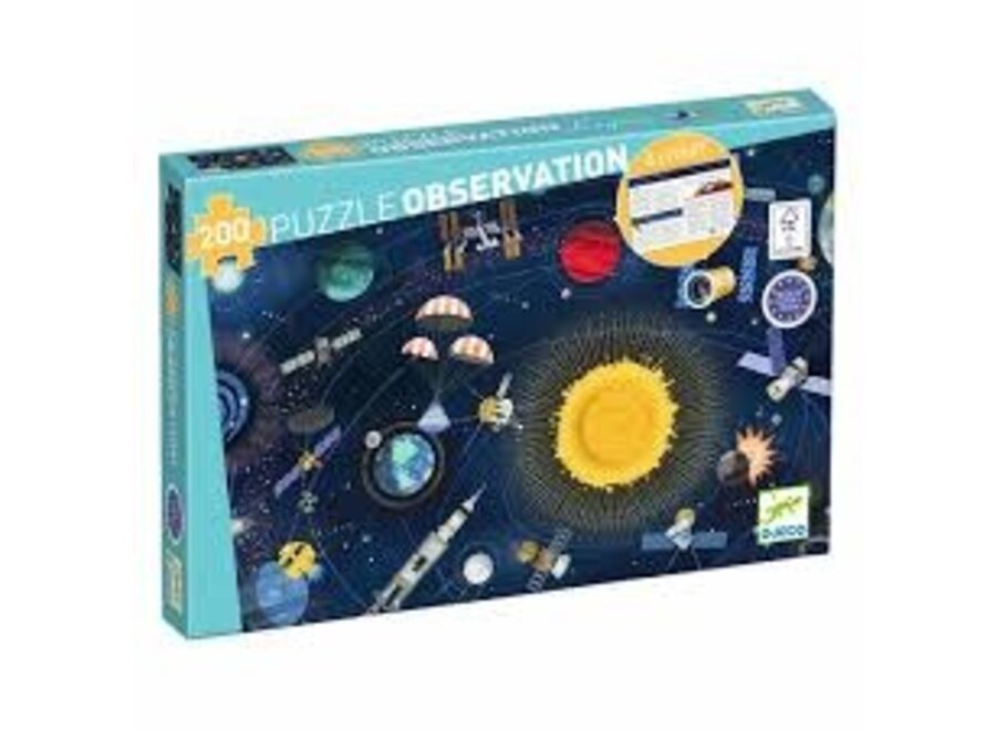 puzzel observation space + boekje - 200st