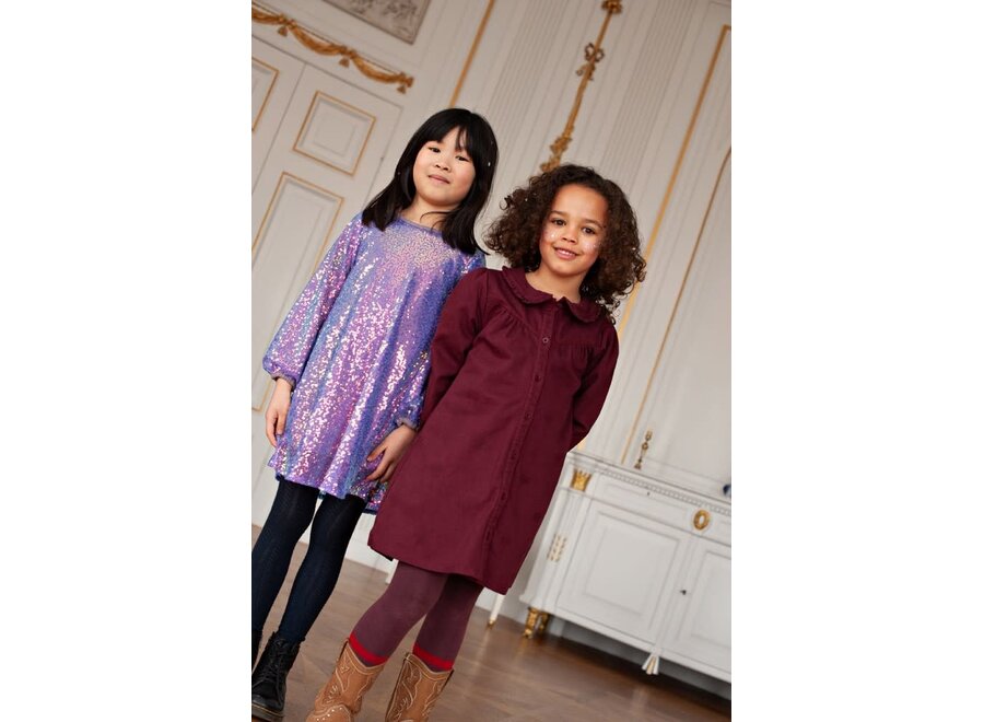 Jurk - Daily Princess - Bordeaux