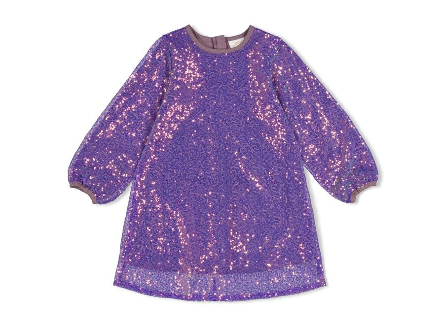 Pailetten jurk - Daily Princess - Lila