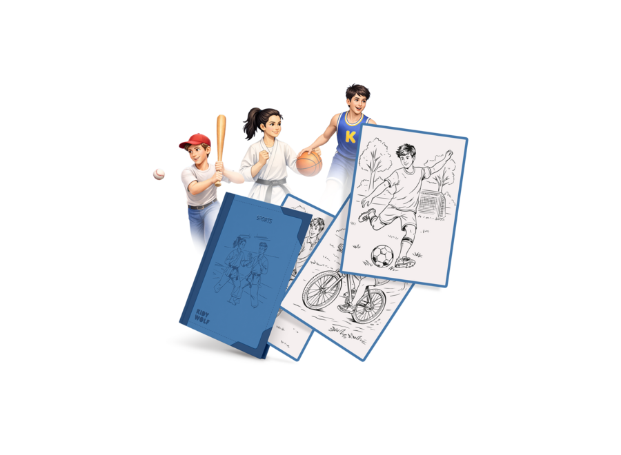 KIDYDRAW refill sport 8+