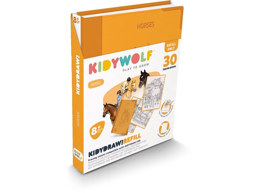 KIDYDRAW refill Horses 8+