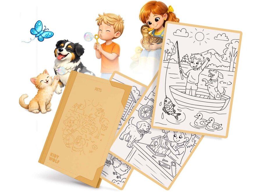 KIDYDRAW Refill Pets 6+