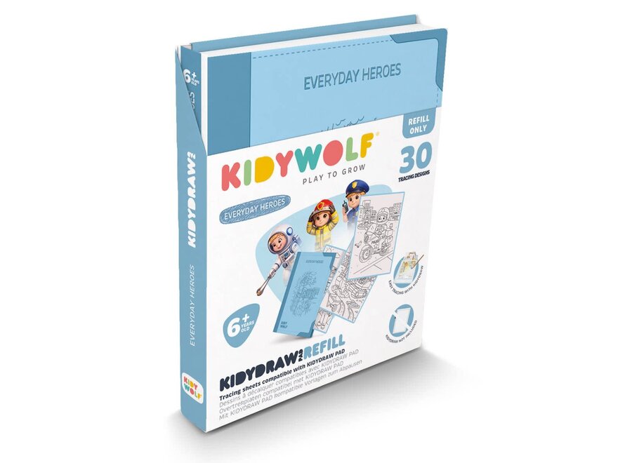 KIDYDRAW- Refill Vehicles 6+