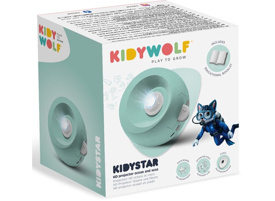 KIDYSTAR Beeldprojector Oceanen en zeeën