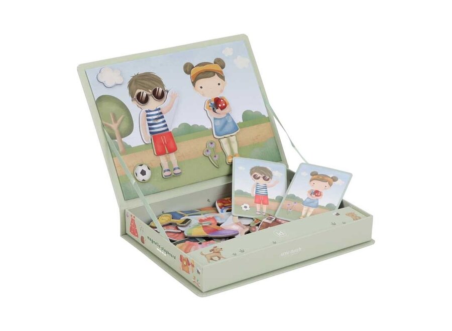 Magnetisch Speelbord Dress­Up Jim & Rosa FSC