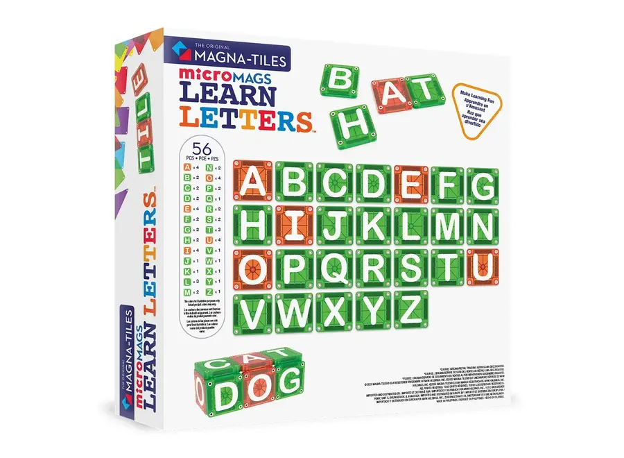 microMAGS Learn Letters 56 stuks