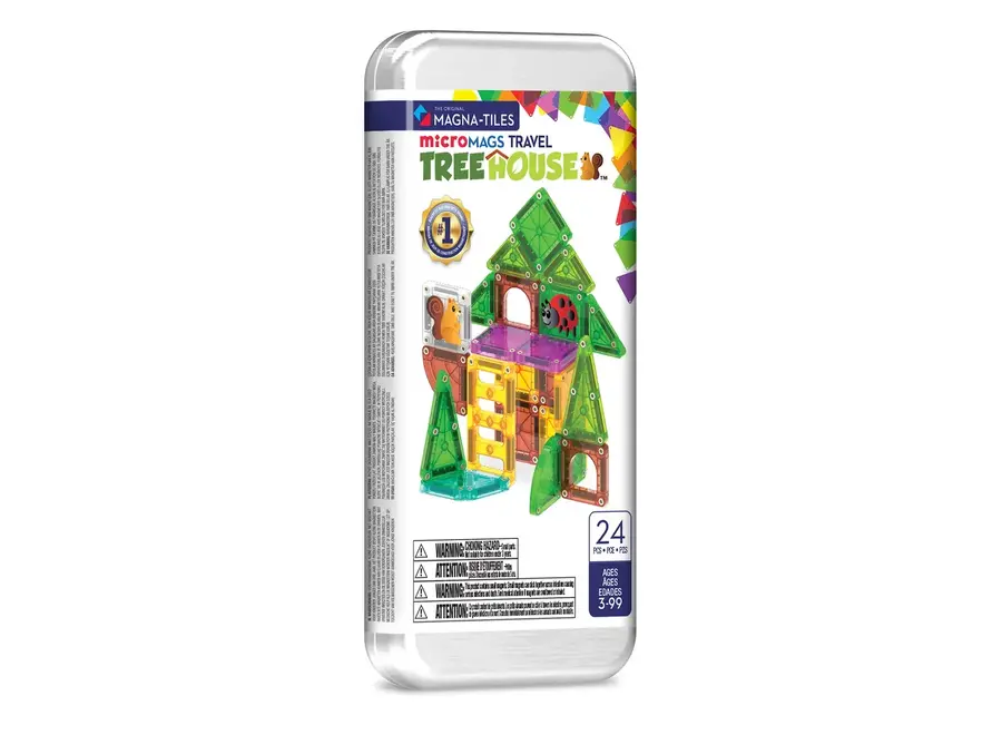 microMAGS Treehouse 24-Piece Travel Set