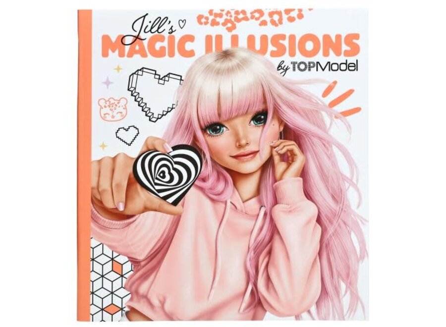 TOPModel kleurboek Jills Magic Illusions