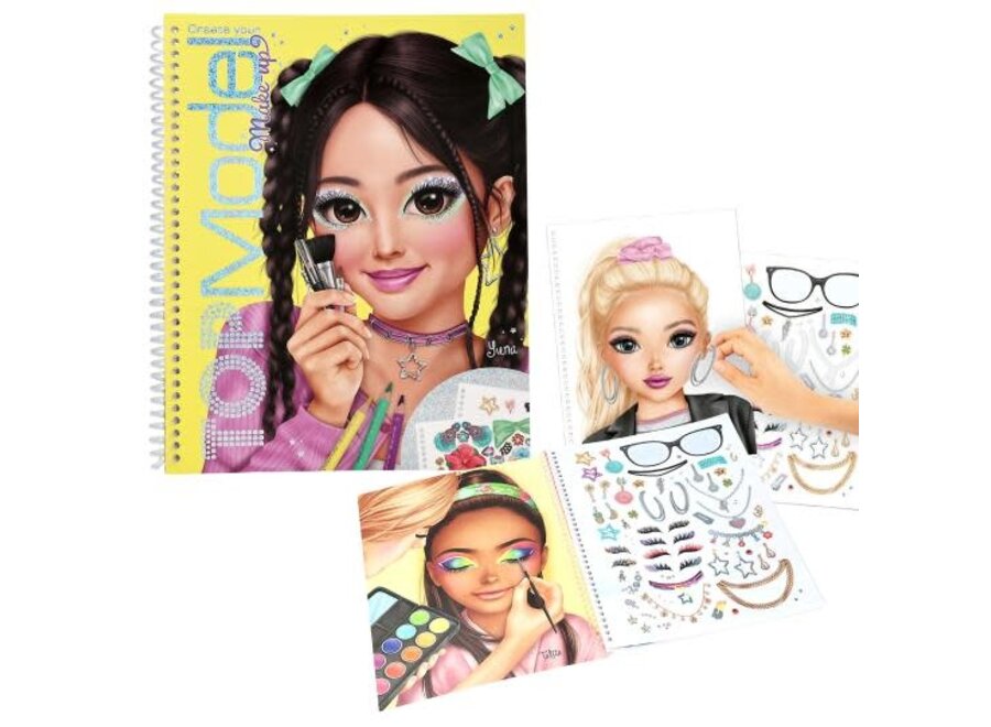 TOPModel make up kleurboek