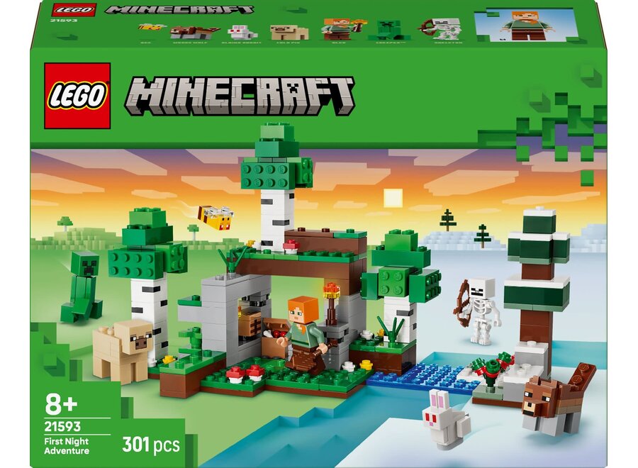 Minecraft - Eerste nacht-avontuur