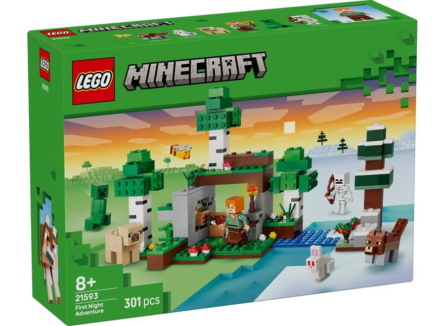 Minecraft - Eerste nacht-avontuur