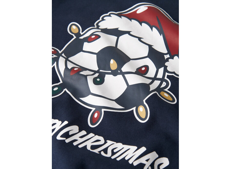Kerst trui Voluf navy Footbal