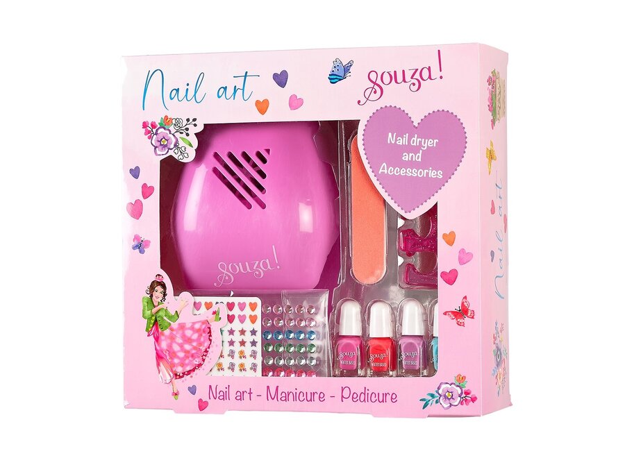 Nageldroger + nagellak set