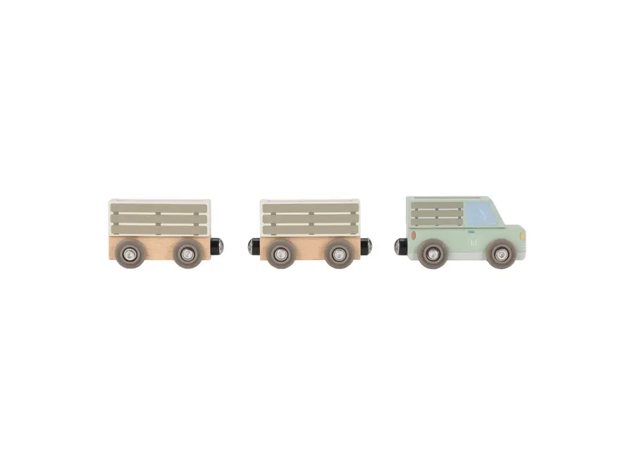 Houten treinset ­ Safari Friends FSC