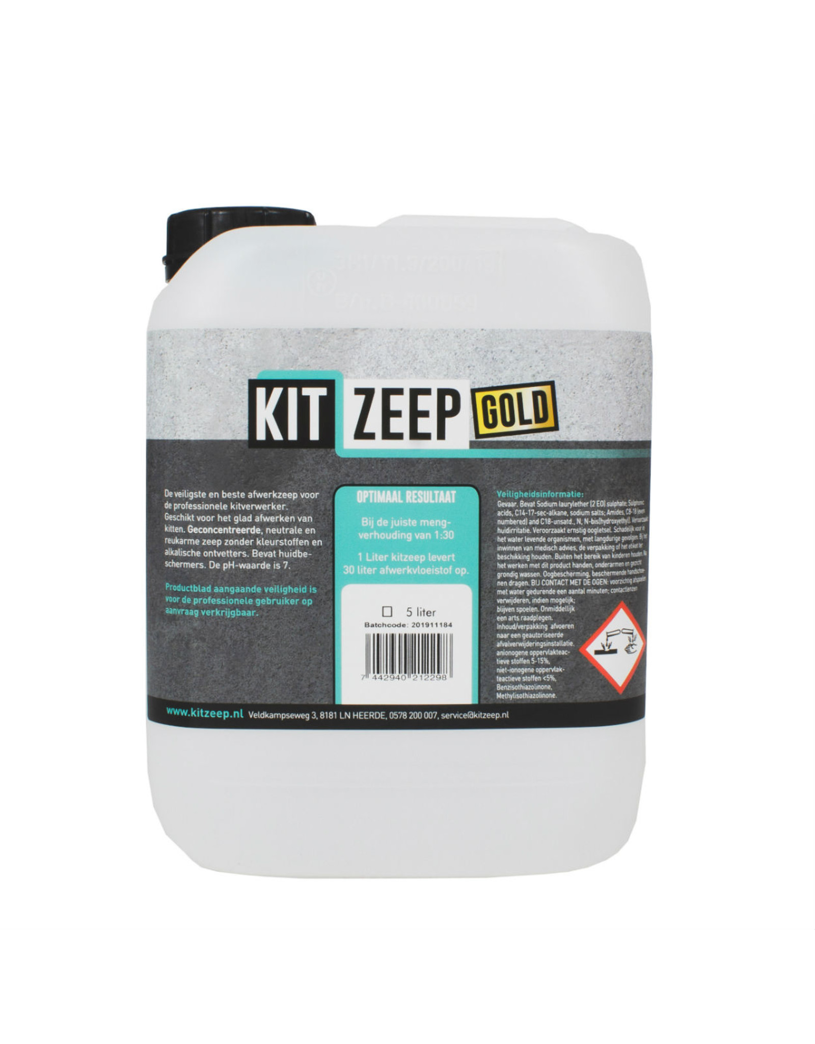 Kitzeep Gold 5 liter jerrycan