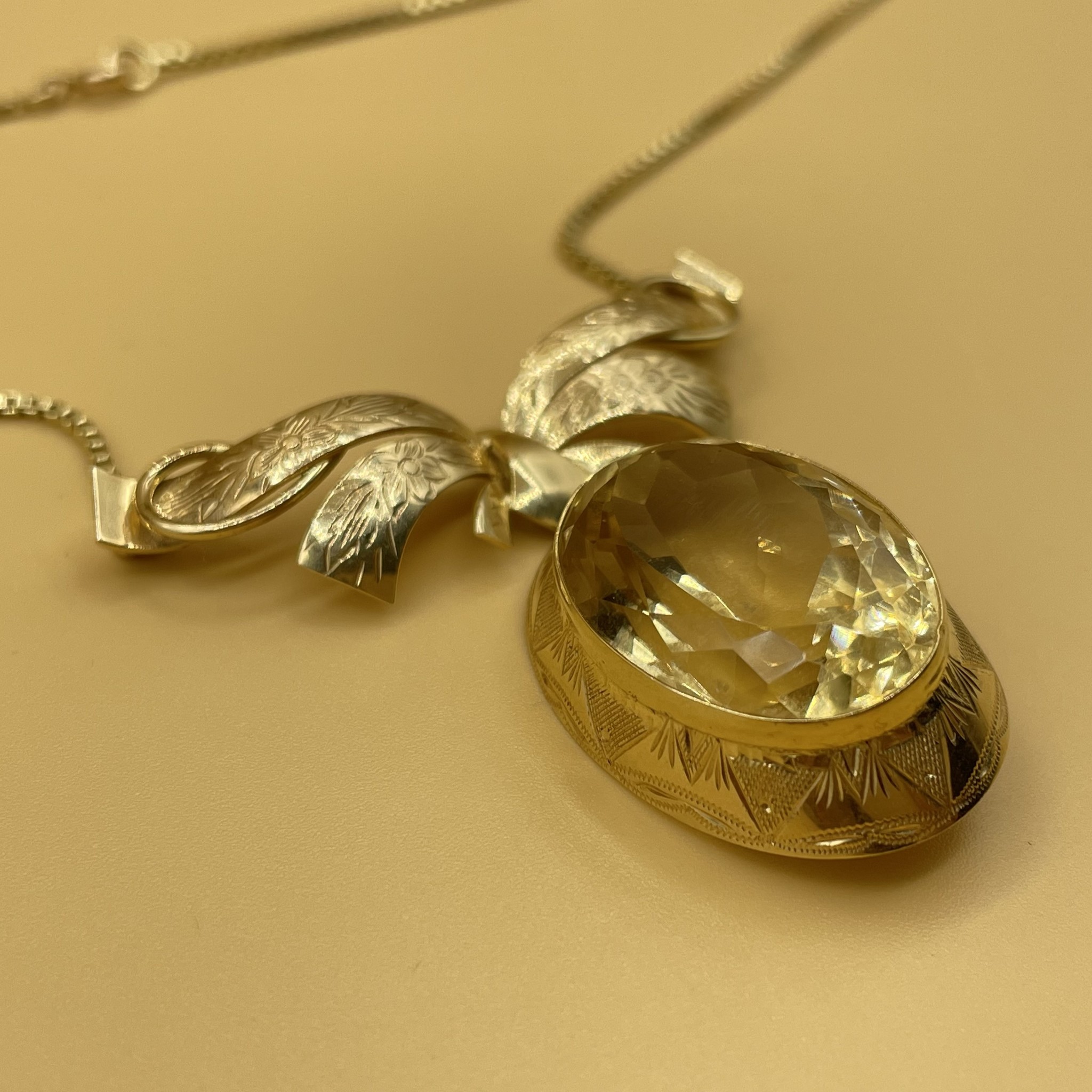 Citrine ketting
