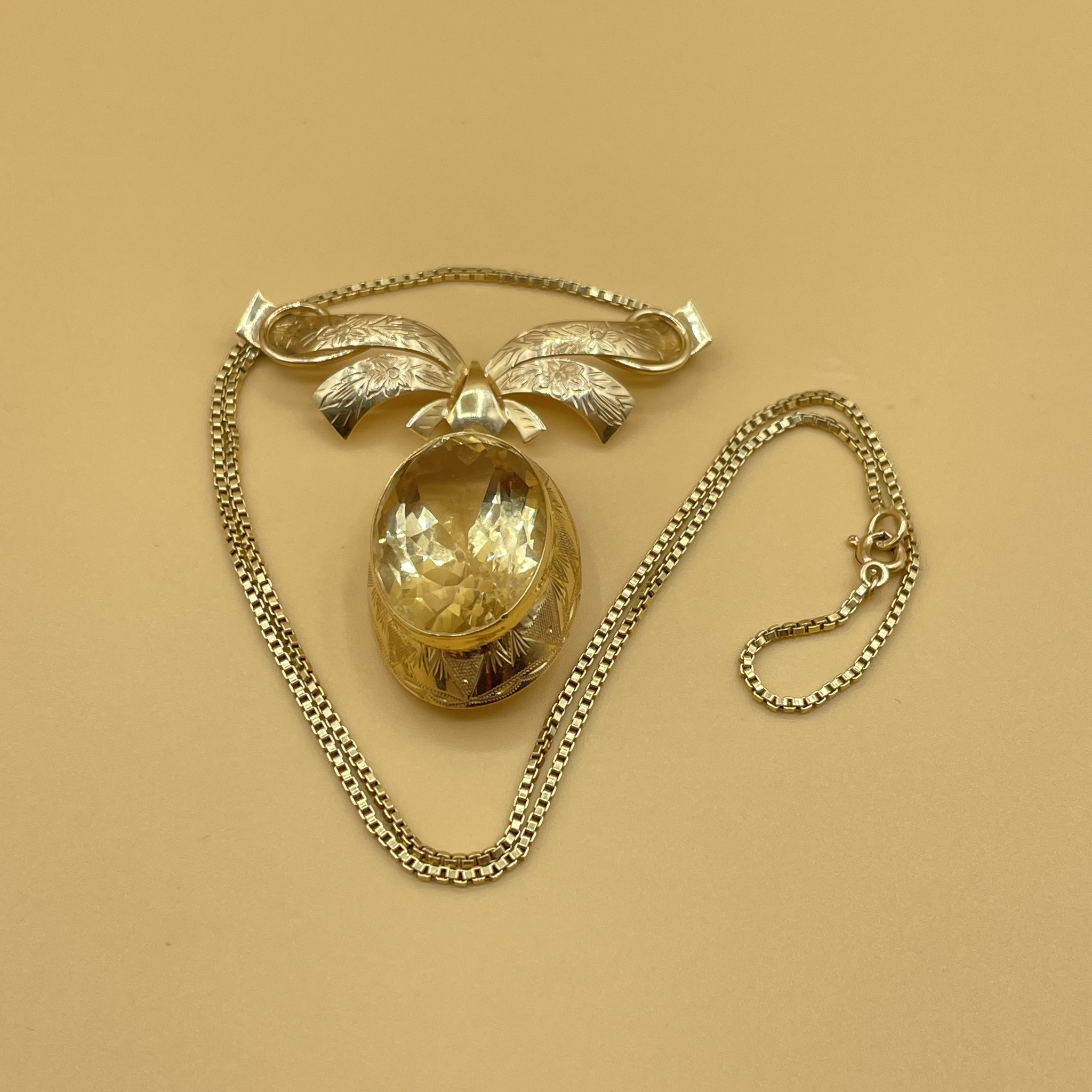 Citrine ketting