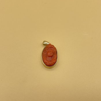 Coral cameo