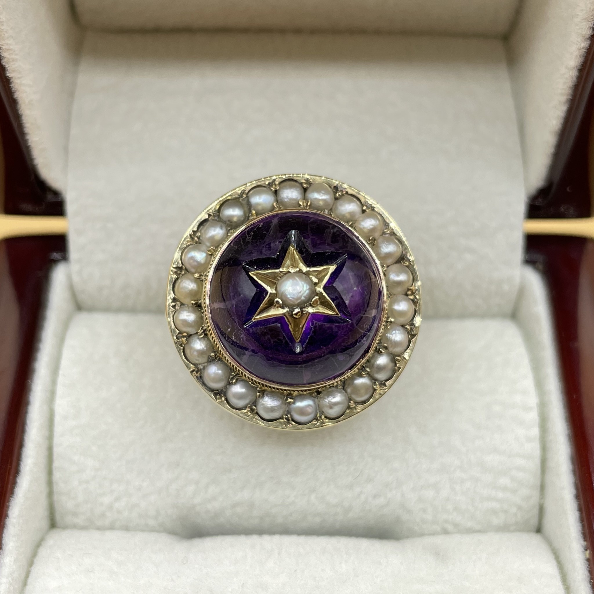 Amethist parels ster