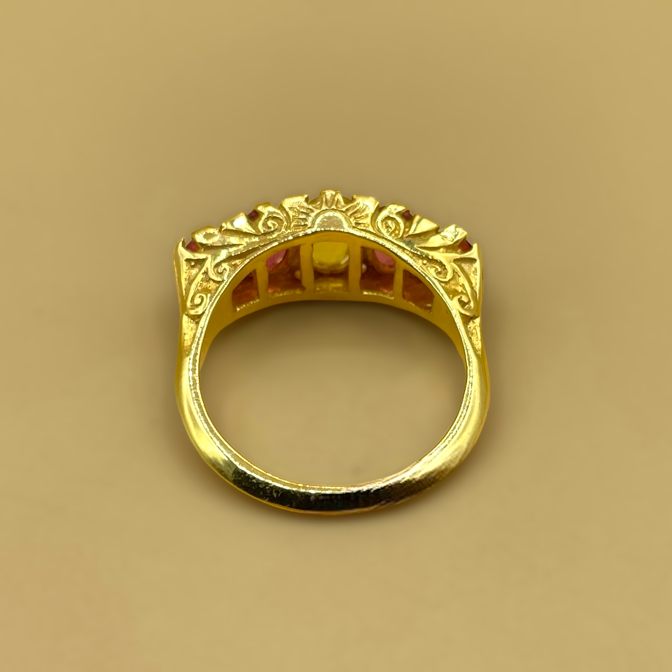 Day and Night roze en gele saffier