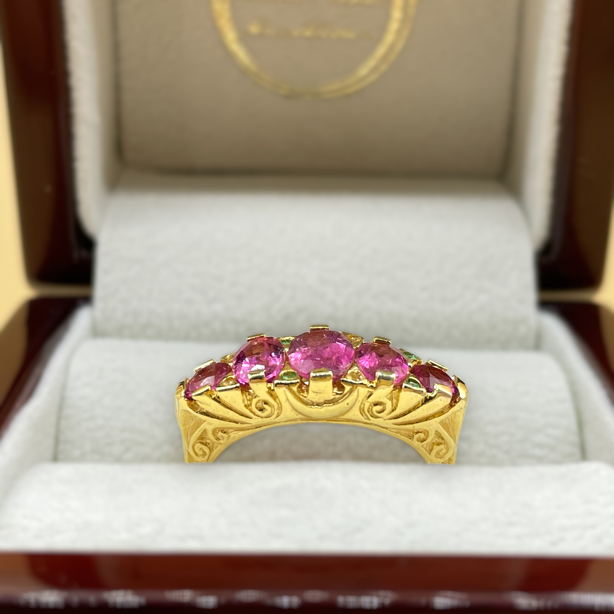 Day and Night roze toermalijn