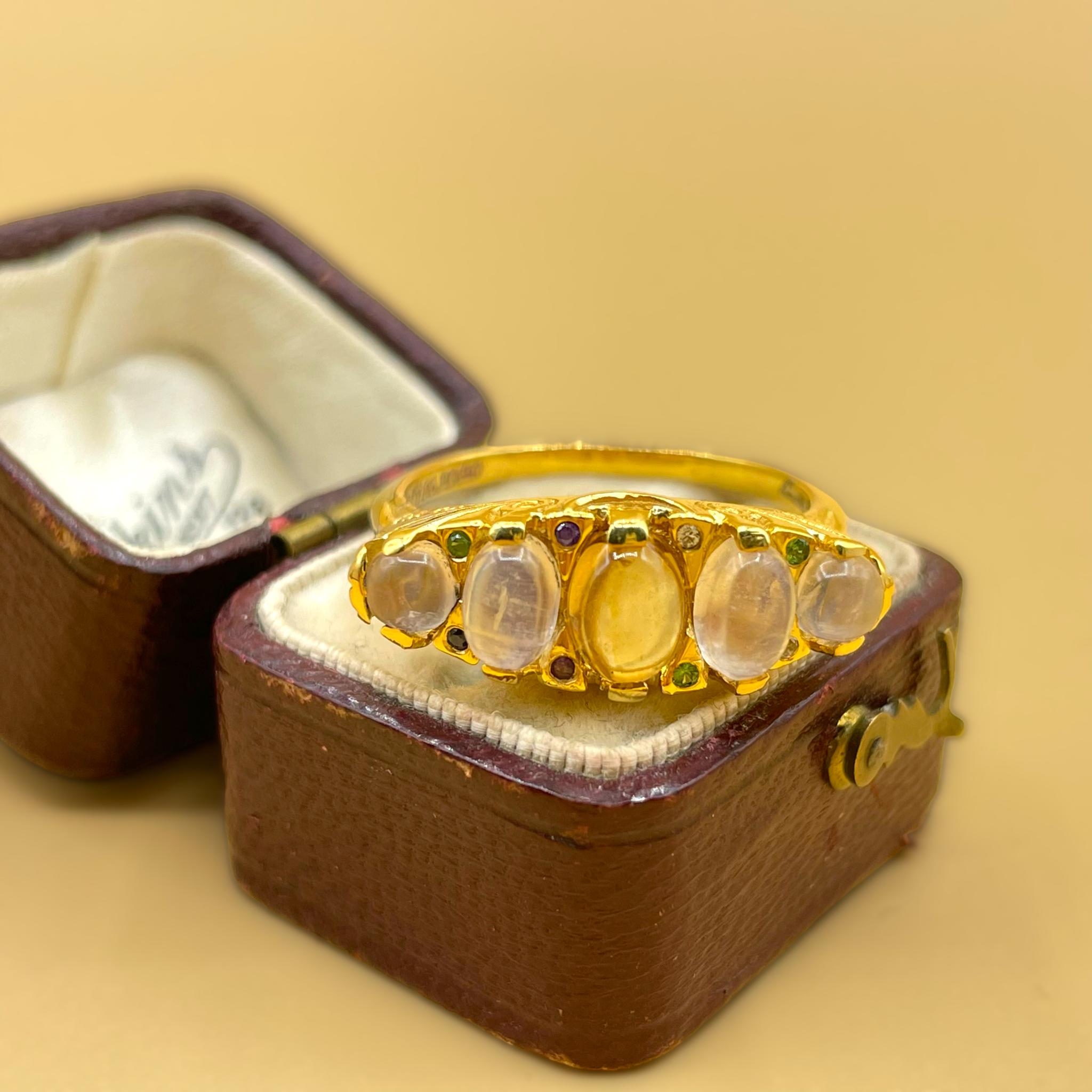 Day and night Maansteen Opaal Citrine