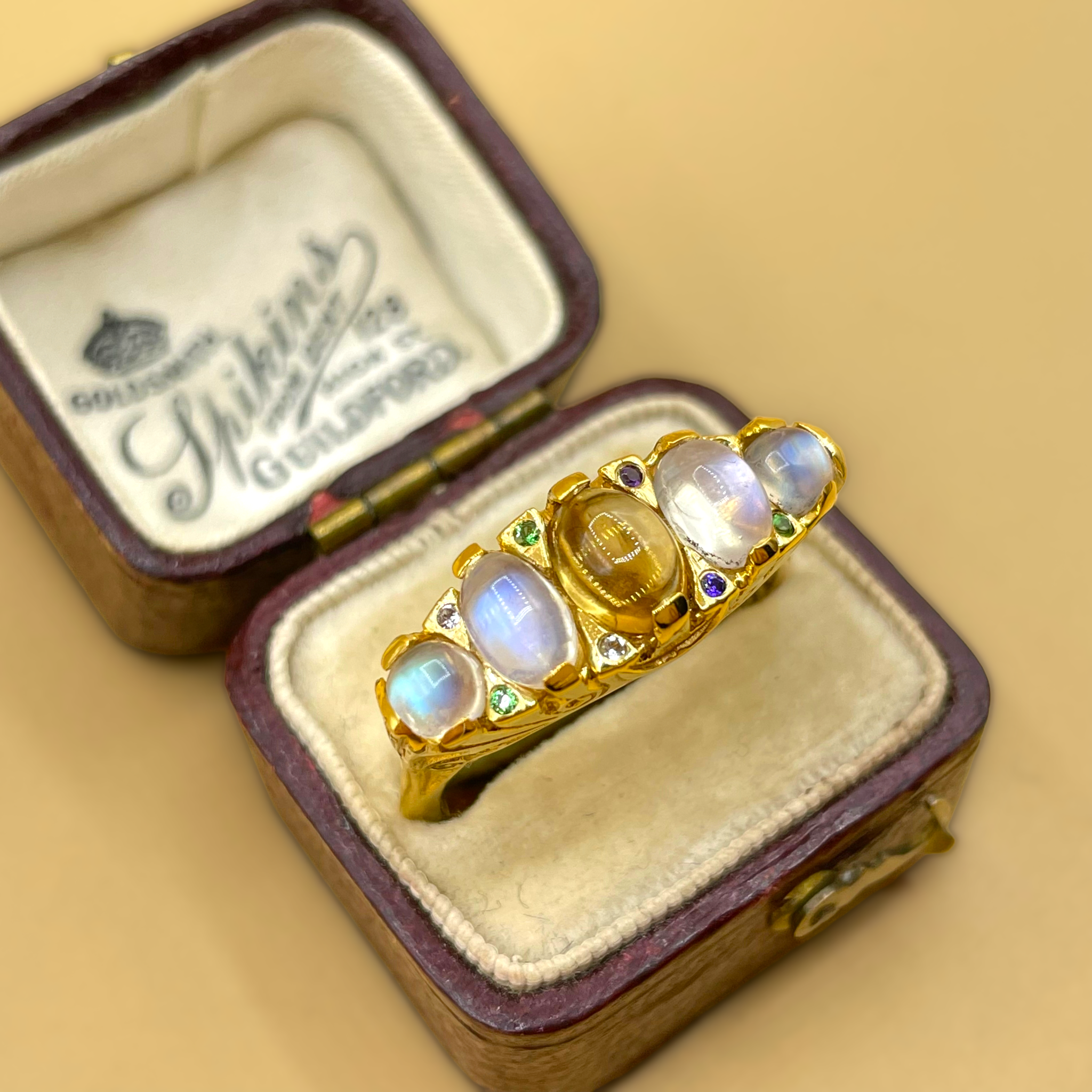 Day and night Maansteen Opaal Citrine