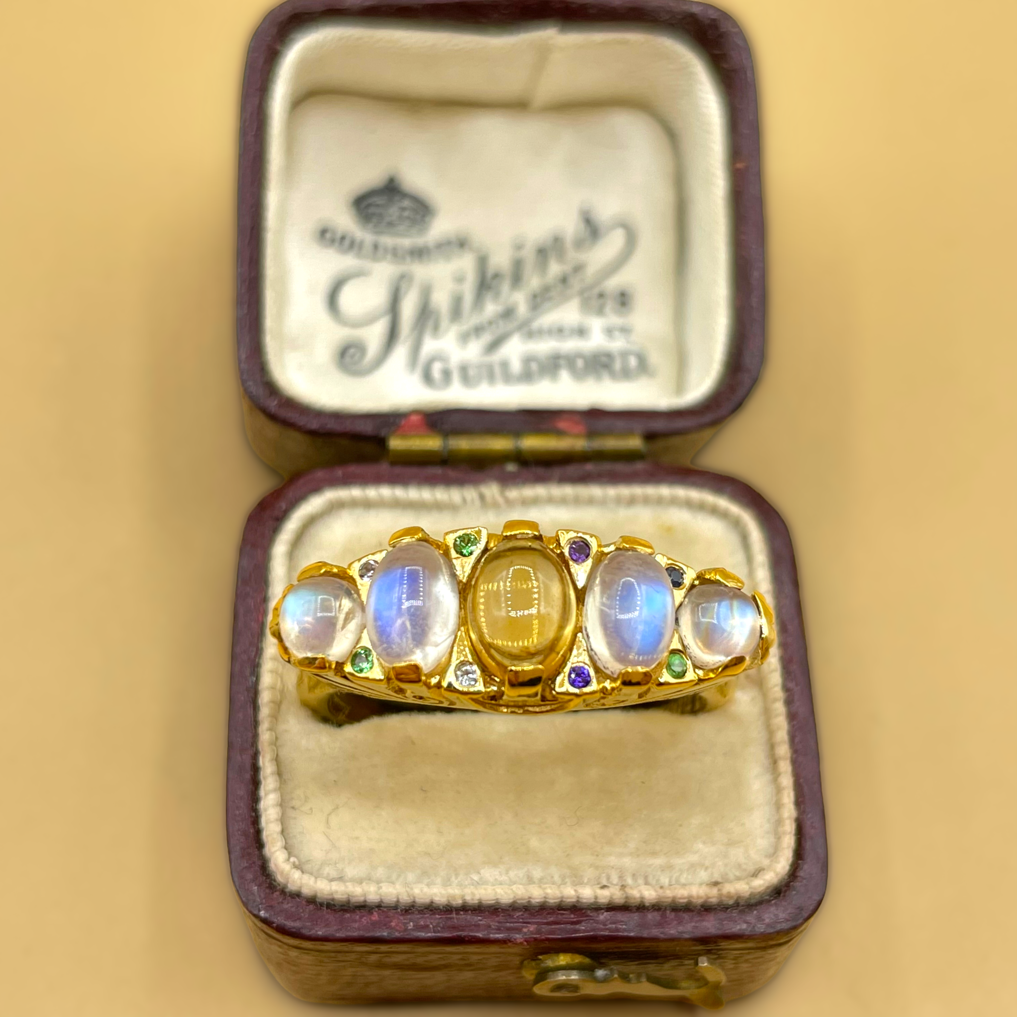 Day and night Maansteen Opaal Citrine