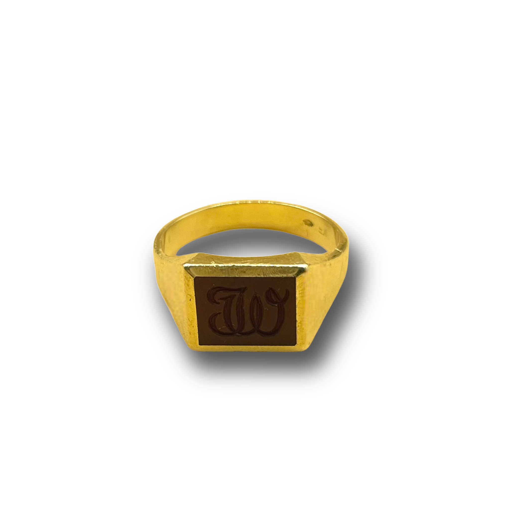 Zegelring carneool gravure