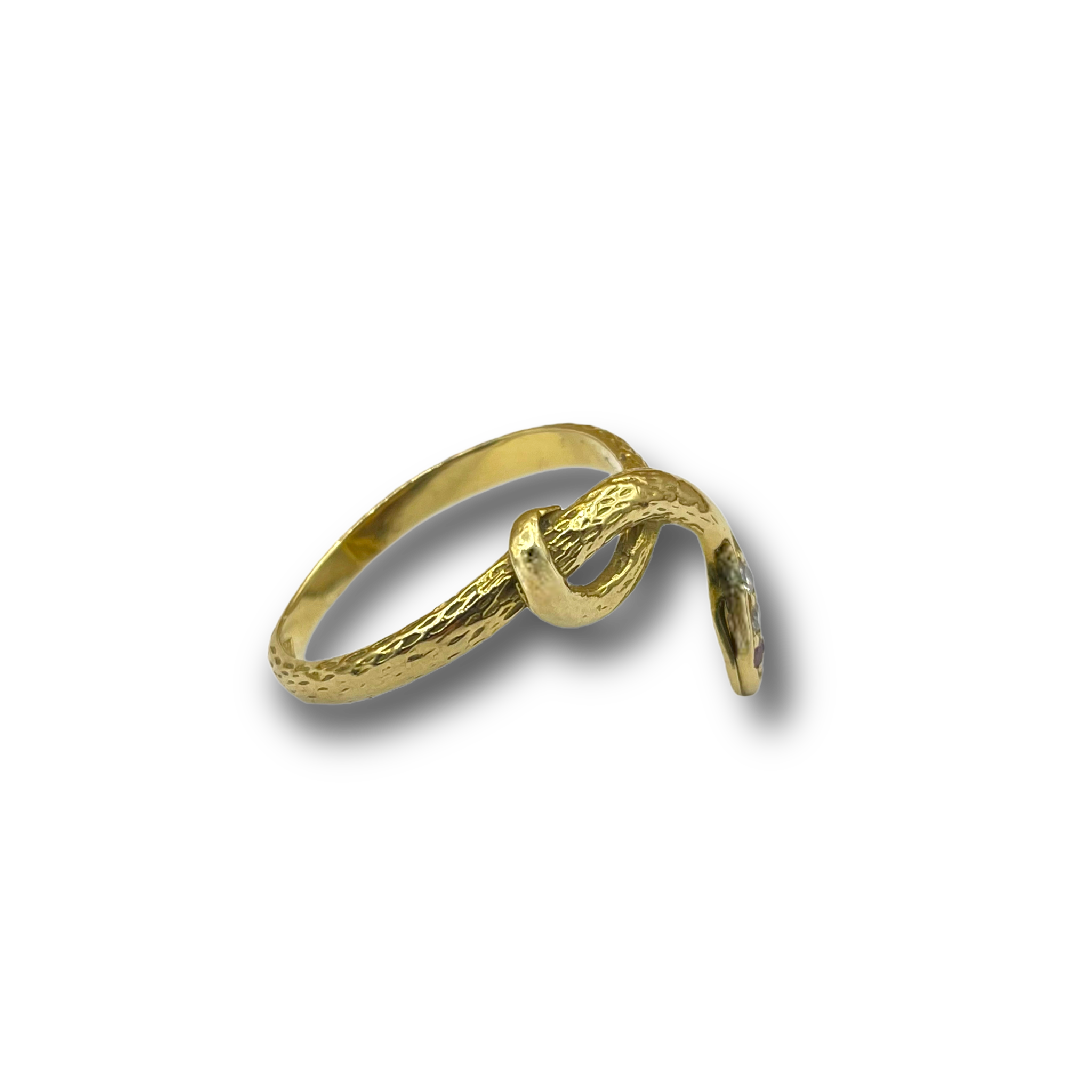 Slang diamant en robijn