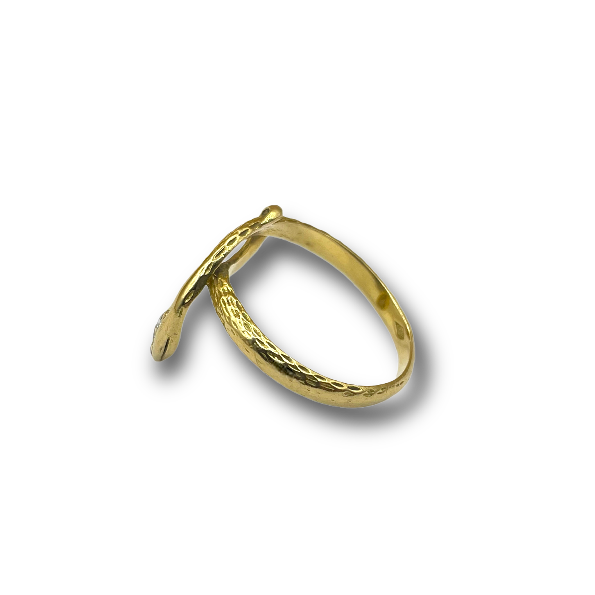 Slang diamant en robijn