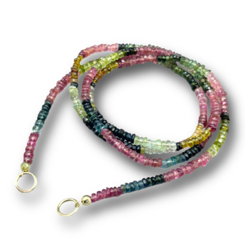 Toermaline rainbow chain