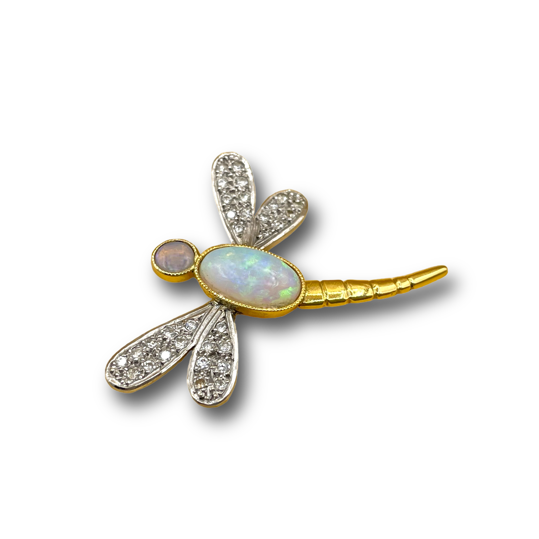 Opaal diamant Libelle