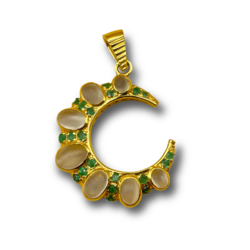 Crescent moon  SMALL moonstone