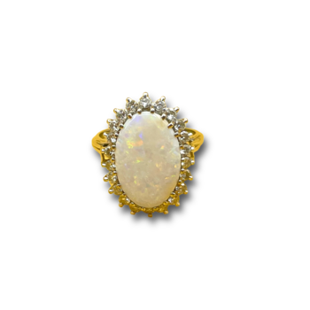 Opal en diamond