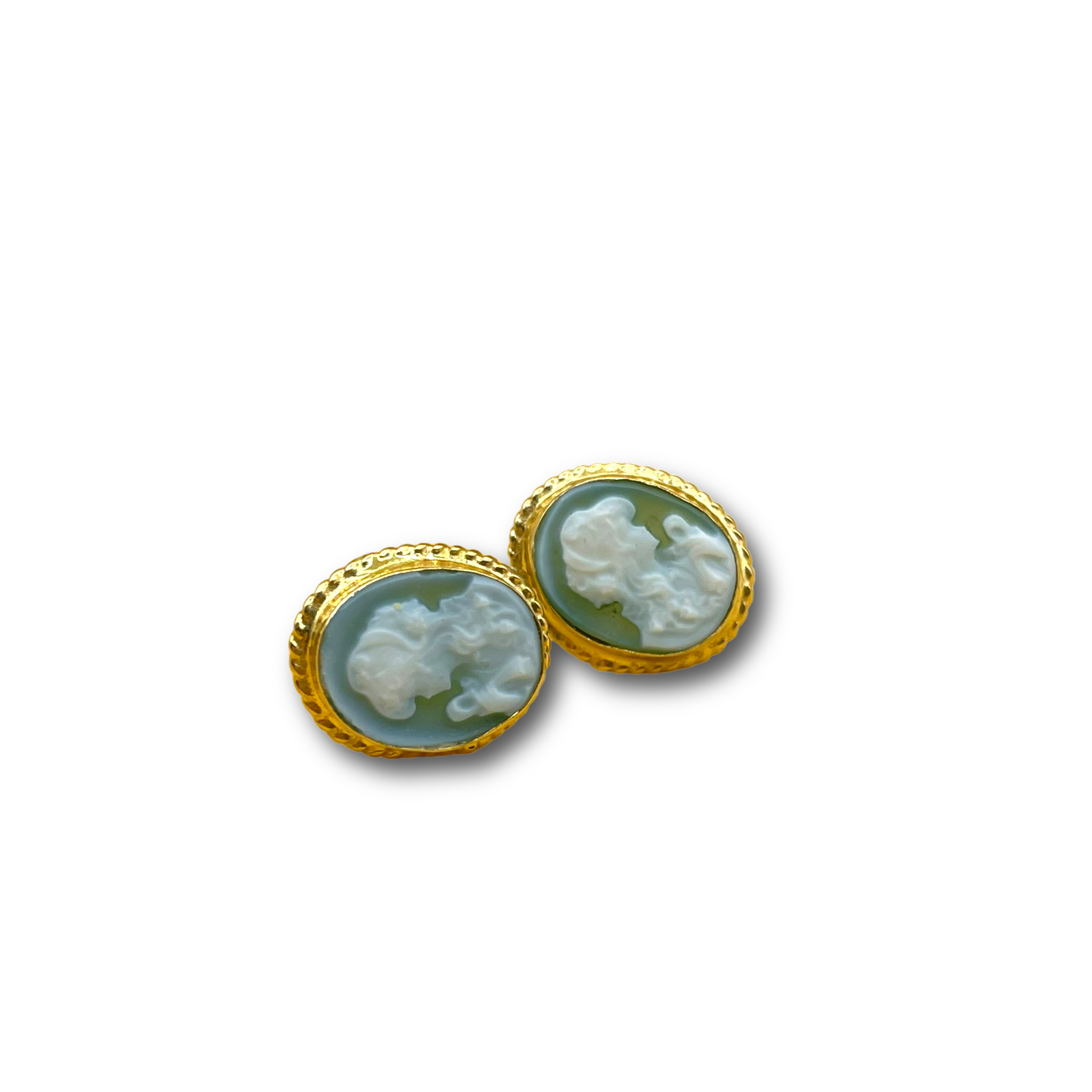 Cameo earrings