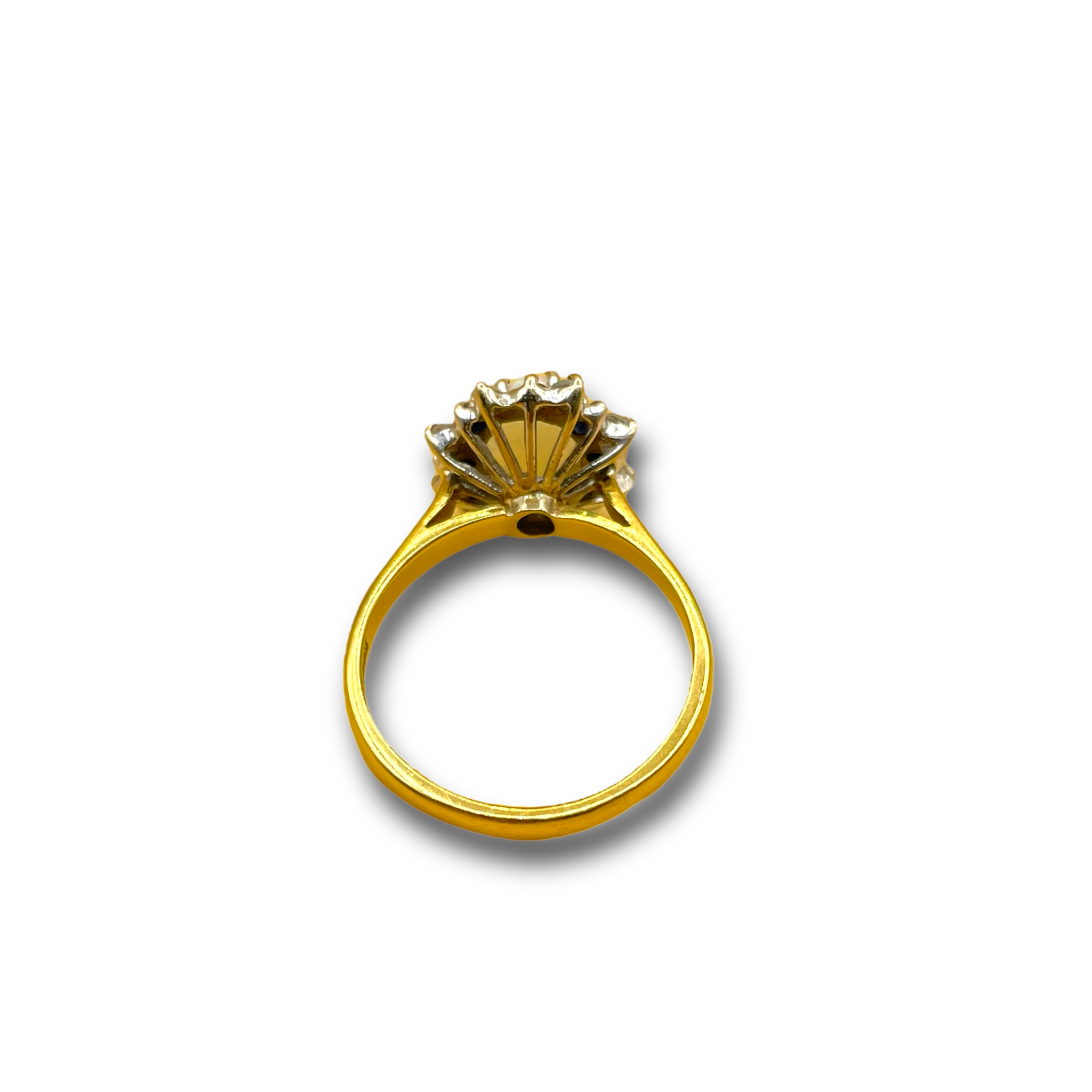 Opaal saffier diamant