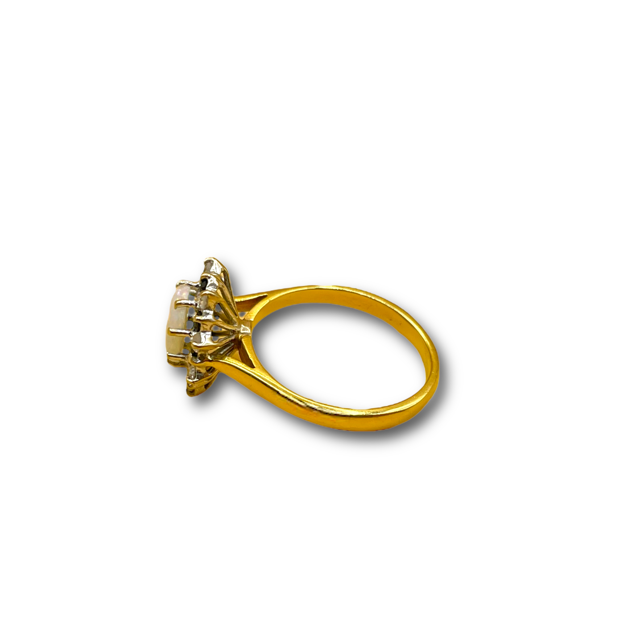 Opaal saffier diamant