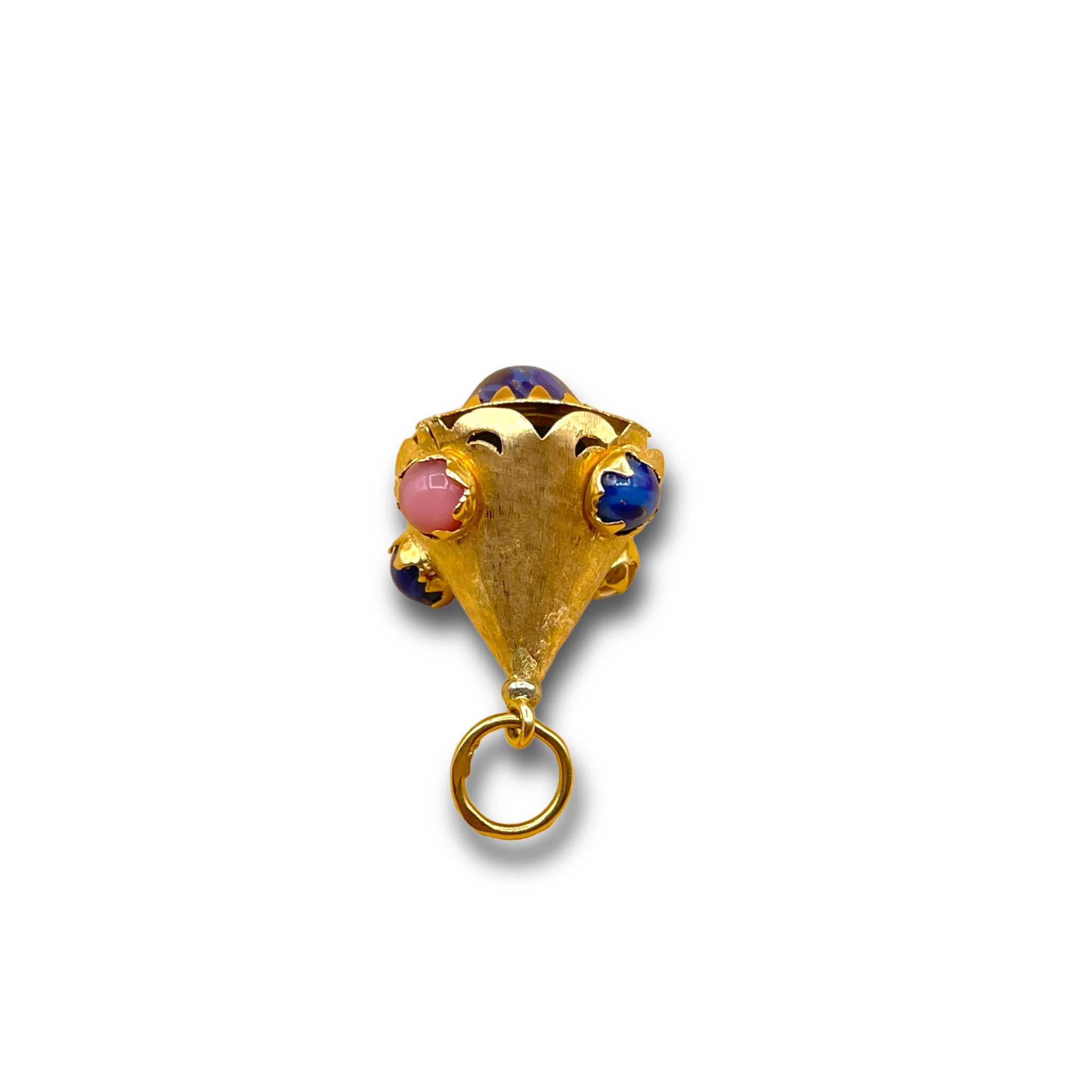 Sputnik met lapiz en roze kattenoog