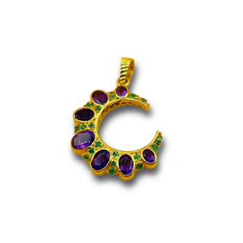 Crescent Moon Anethyst Small