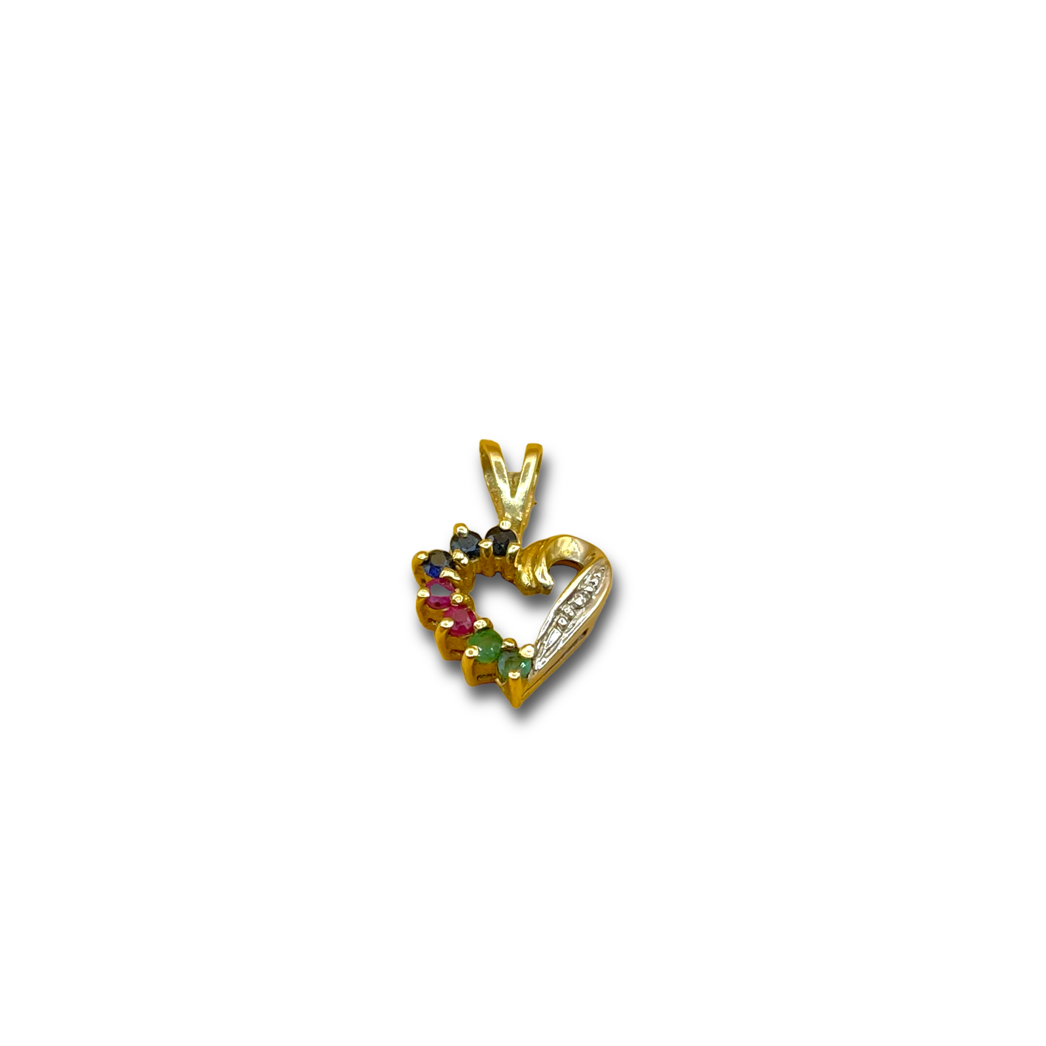Hart diamant robijn smaragd saffier